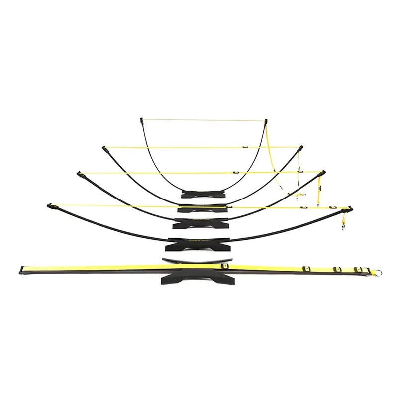 Agility Ladder Speed - Kit d'entraînement d'agilité avec poteaux réglables