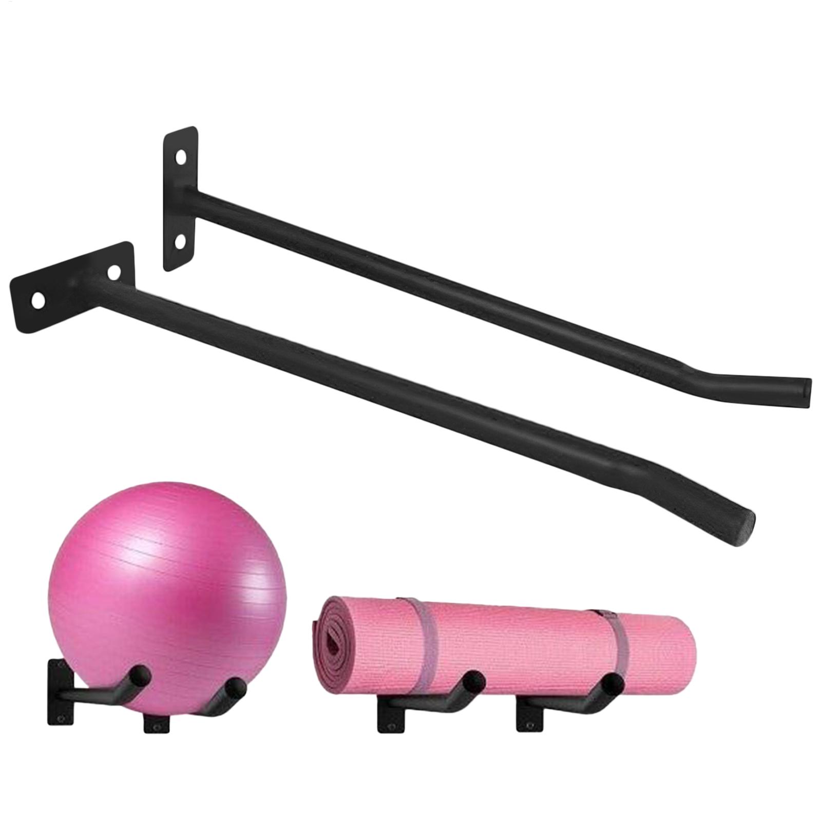 Home Gym Yoga Room - Support mural pour ballon d'exercice (lot