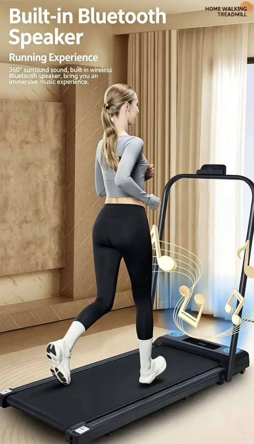 Home Gym Manual - Tapis roulant JMZ portable et pliable,