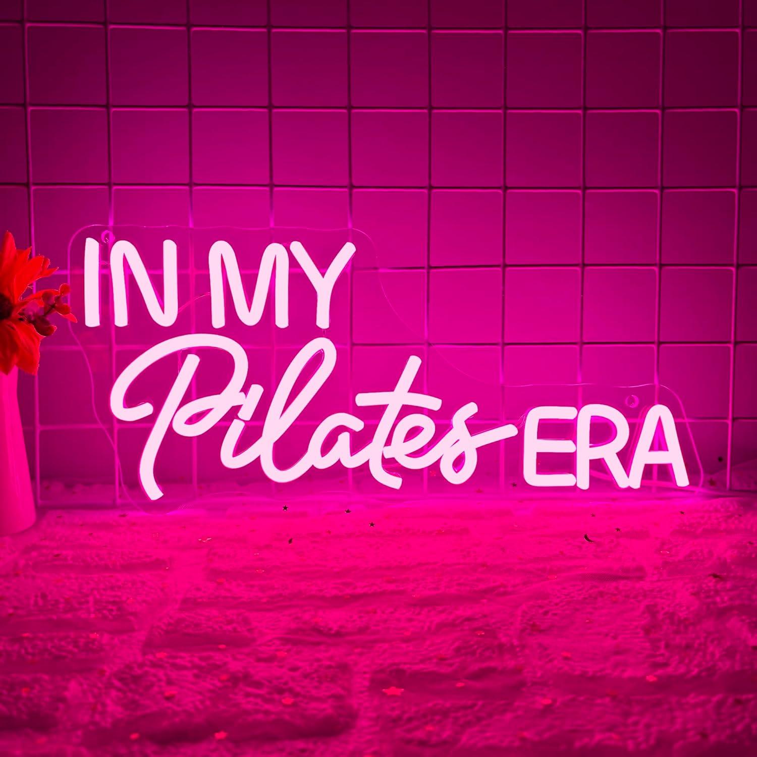 Home Gym Neon Sign - Enseigne néon « In My Pilates