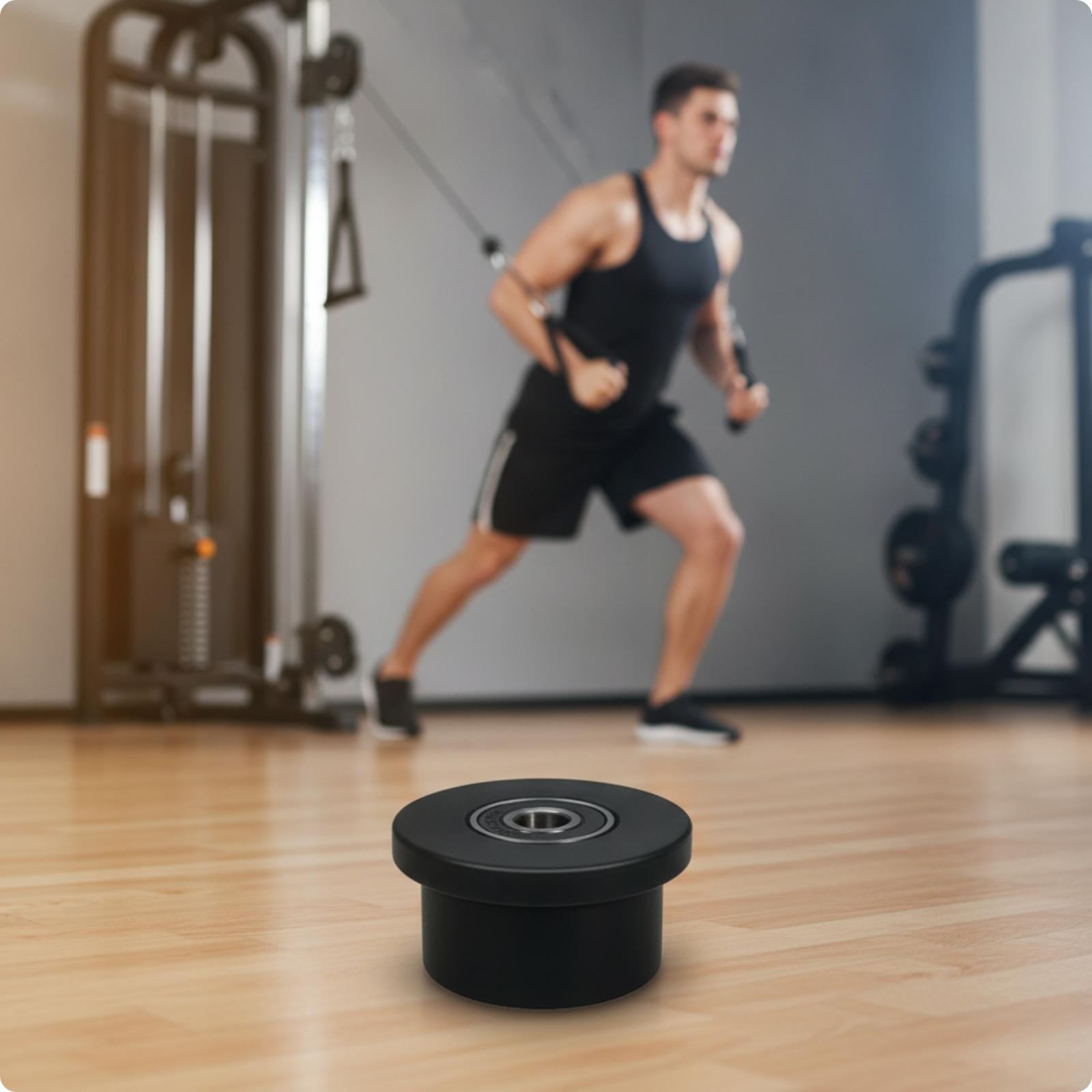 Home Gym Guide - Roue de poulie avec roulement, roue
