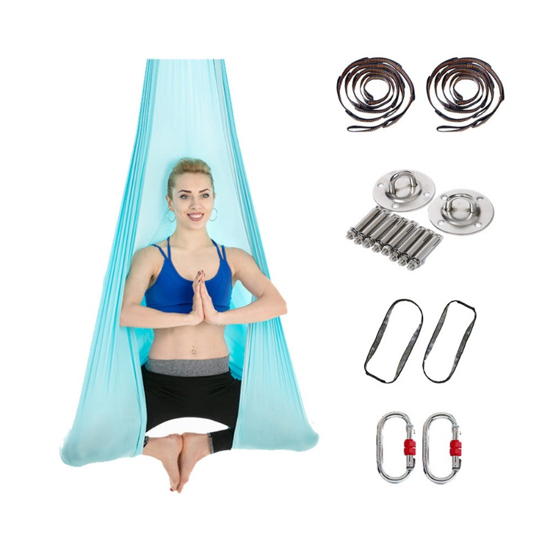 Home Gym Equipment Set - Ensemble de hamac de yoga aérien