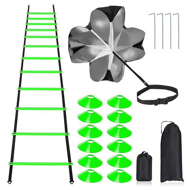 Agility Ladder Speed - Ensemble d'équipement d'entraînement de vitesse pour