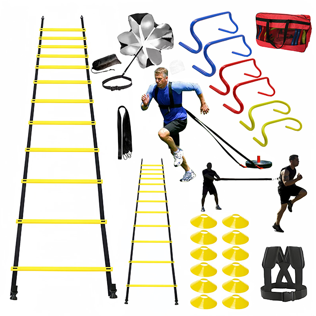 Agility Ladder Speed - Ensemble d'entraînement d'agilité de 15 pieds