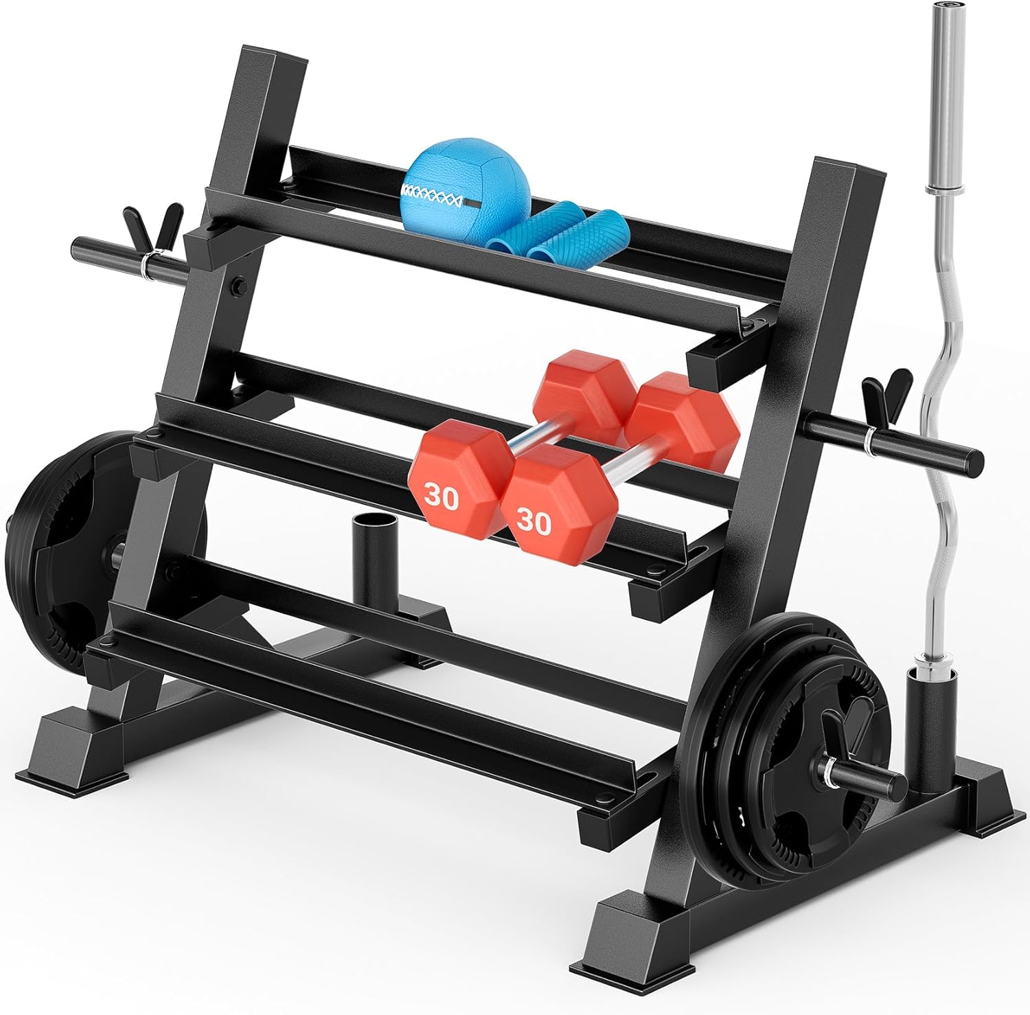 Home Gym Rack - Utilisation à domicile, matériau solide, couleur