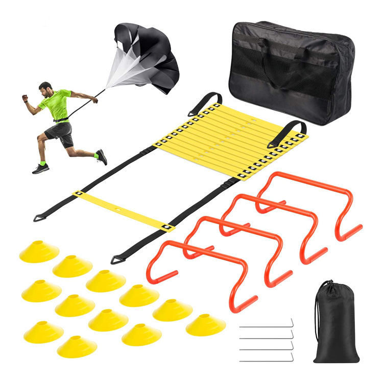 Agility Ladder Speed - Ensemble d'équipement d'entraînement d'échelle d'agilité de