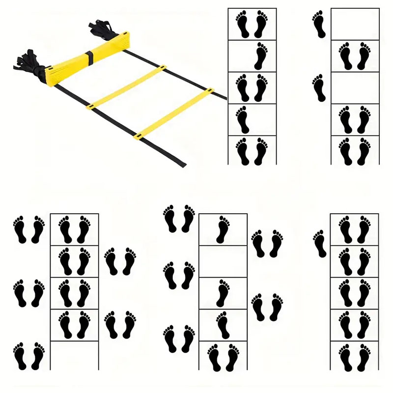 Agility Ladder Speed - Échelle d'agilité amovible pour l'entraînement de