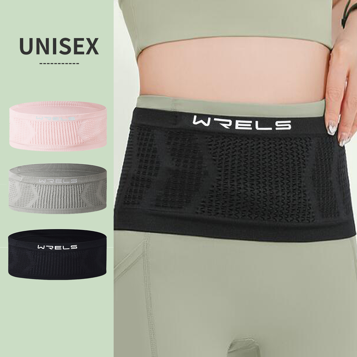 Weight Belt Lifting - WRELS sac de taille Invisible léger