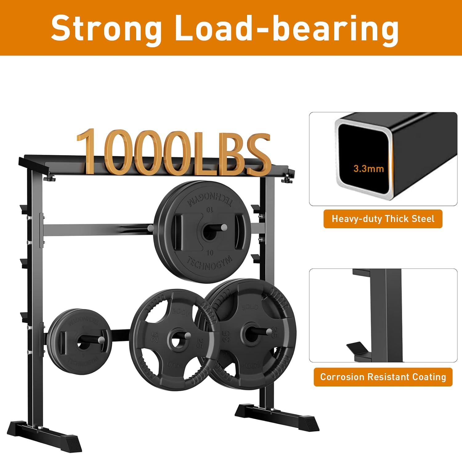 Support de rangement pour halt - Home Gym Rack avis et prix