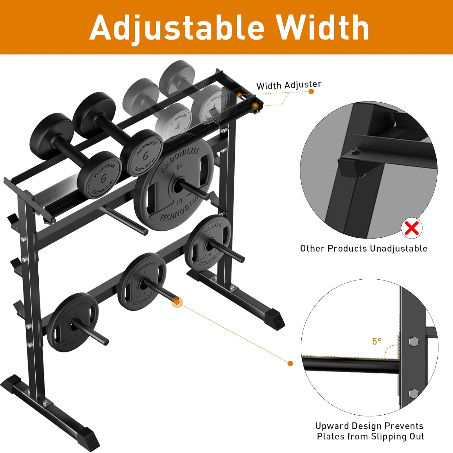 Support de rangement pour halt - Home Gym Rack avis et prix