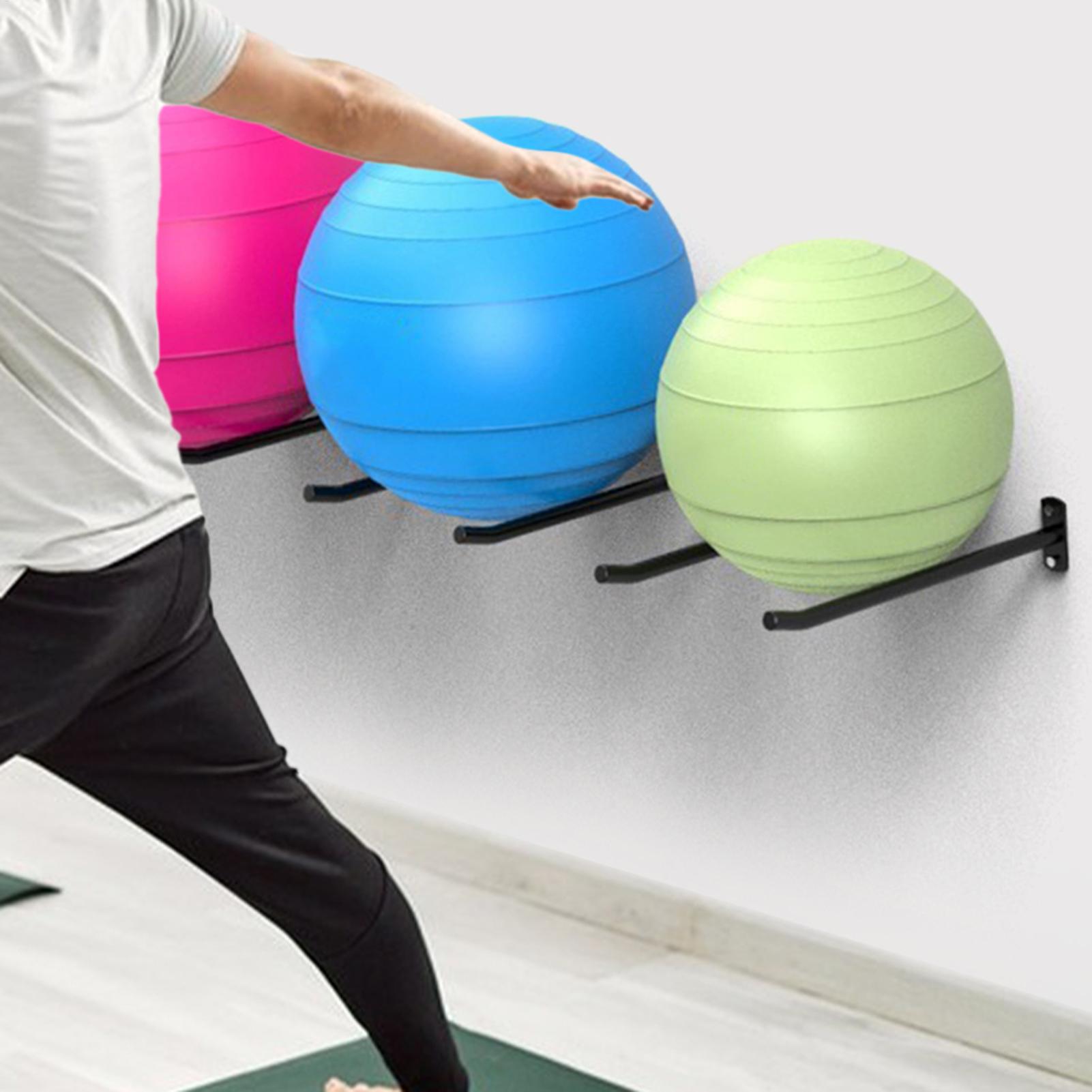 Support mural pour ballon d'ex - Home Gym Yoga Room avis et prix