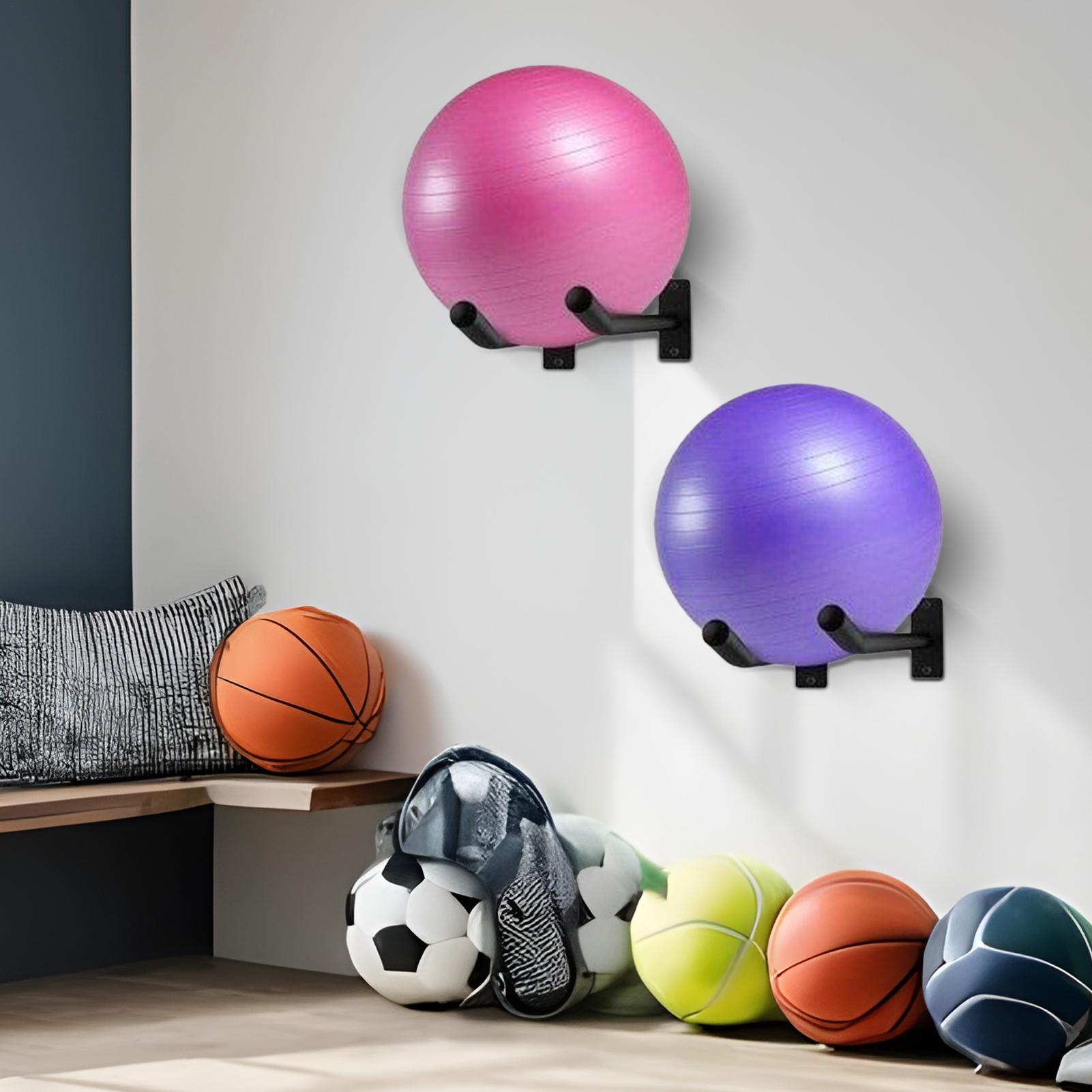 Support mural pour ballon d'ex - Home Gym Yoga Room avis et prix