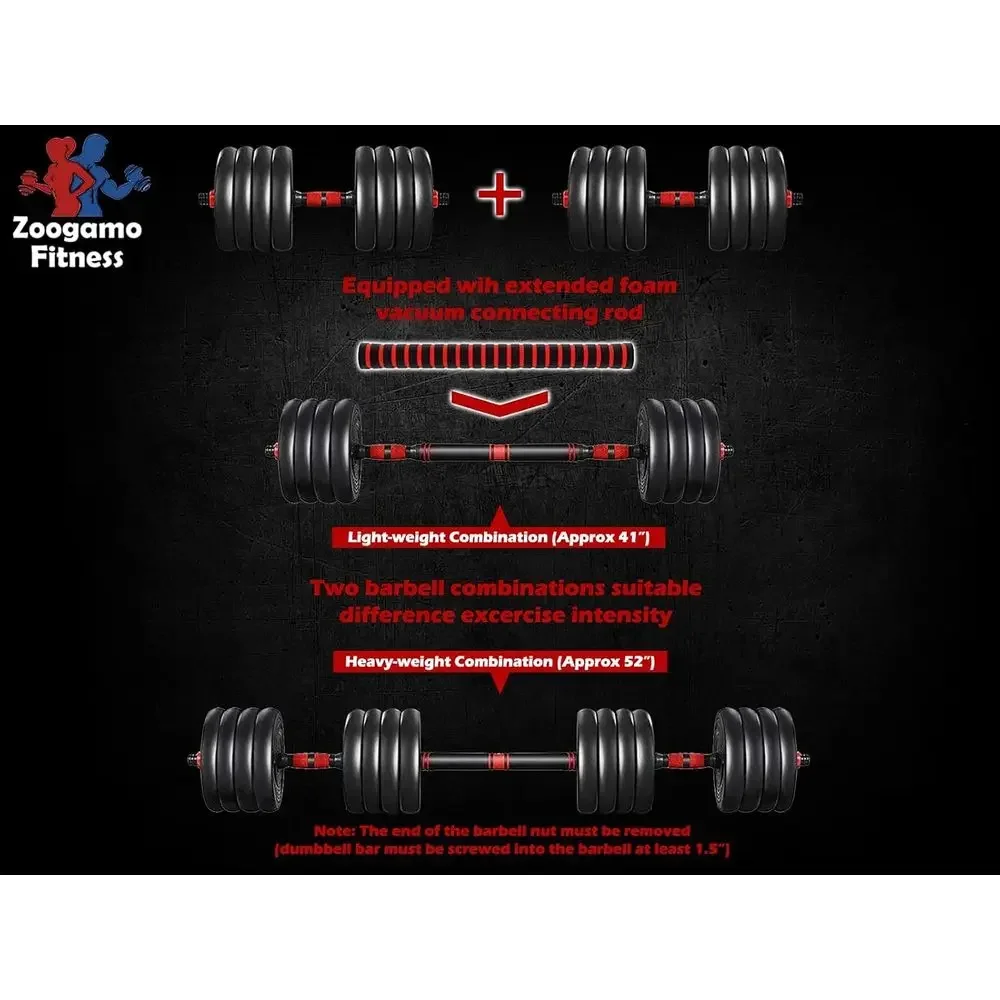 Ensemble d'haltères réglables  - Home Gym Equipment Set avis et prix