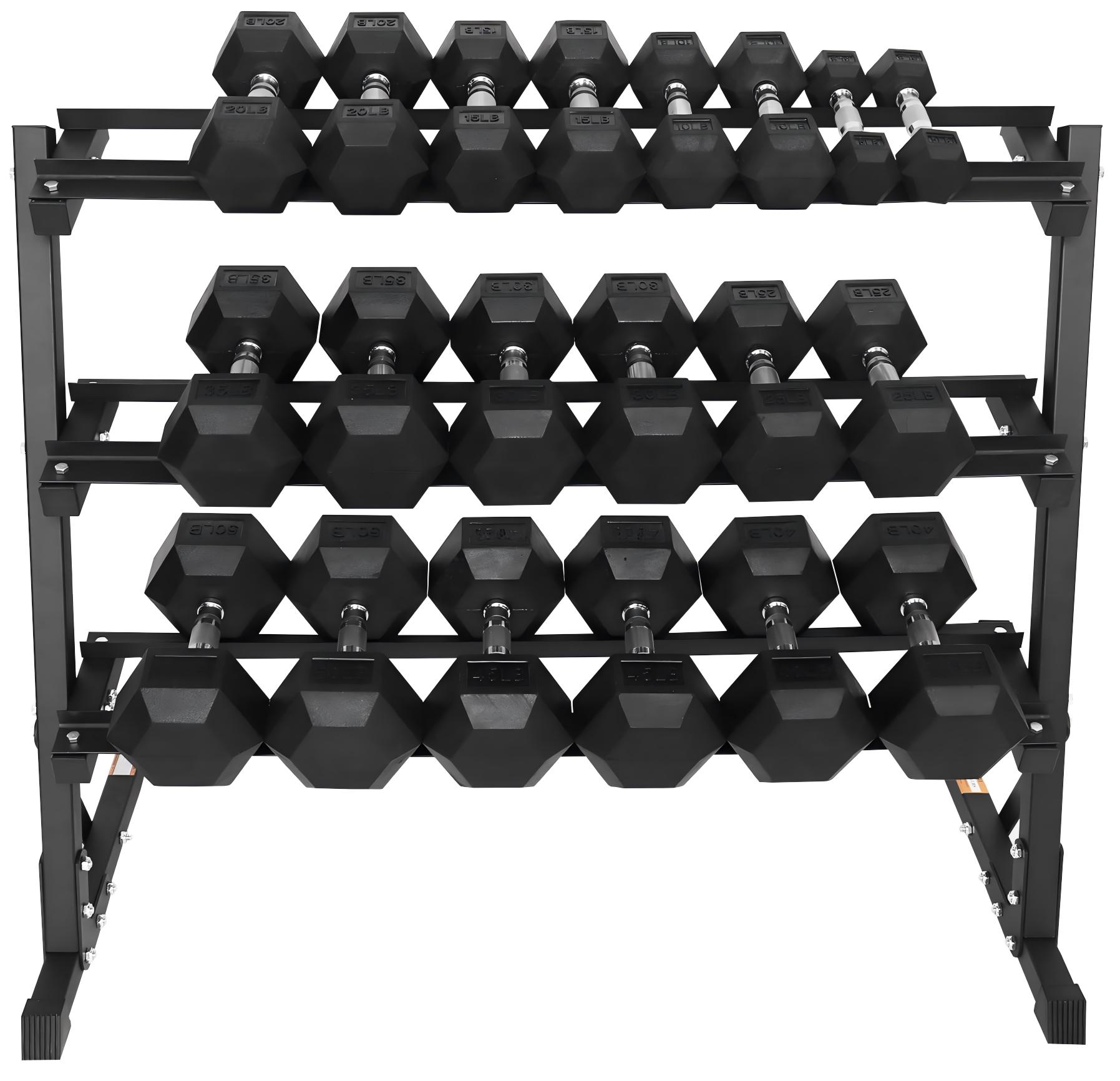 Haltères hexagonaux en caoutch - Home Gym Build avis et prix