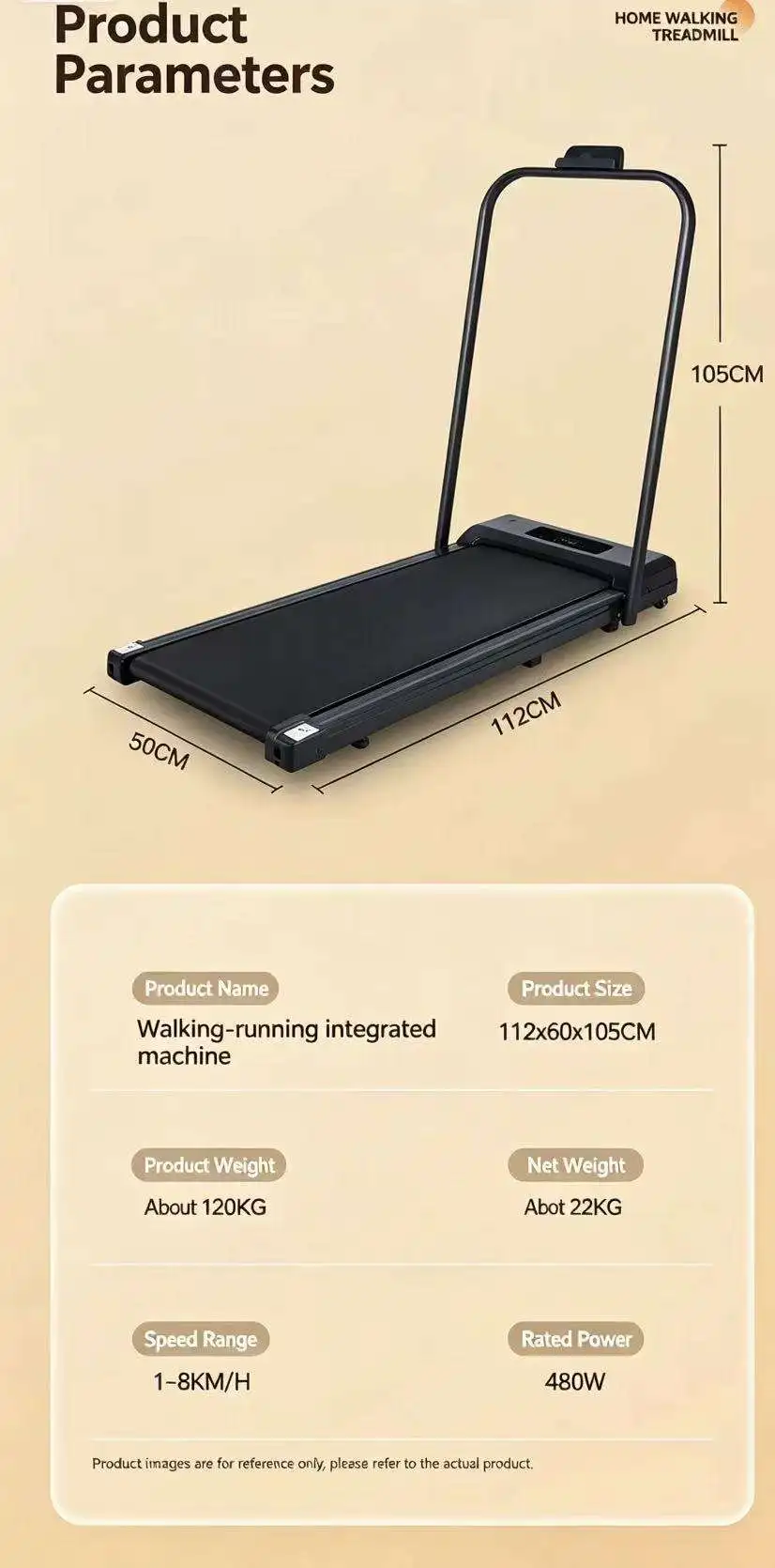 Tapis roulant JMZ portable et  - Home Gym Manual avis et prix