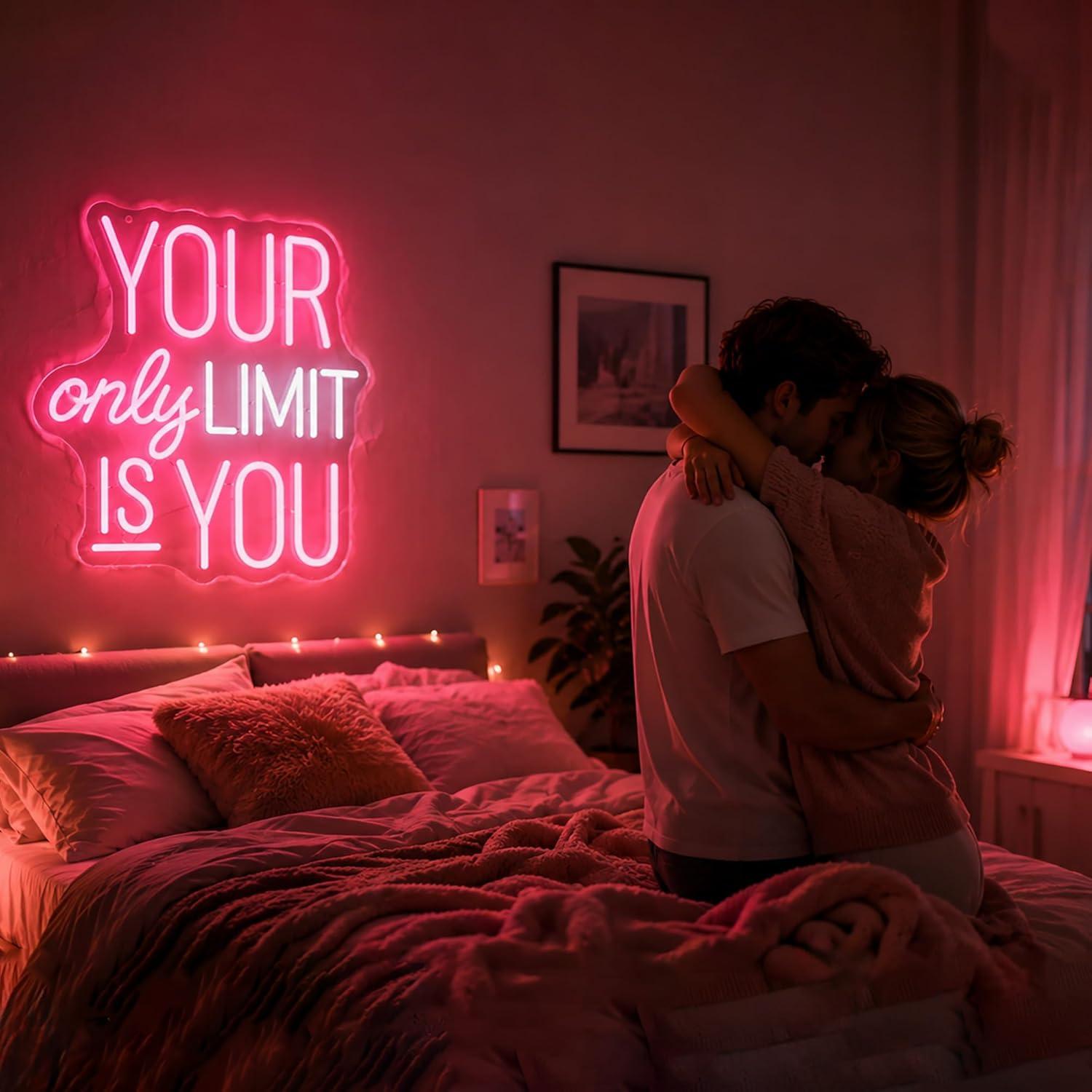 Votre Seule Limitation Est Vou - Home Gym Neon Sign avis et prix
