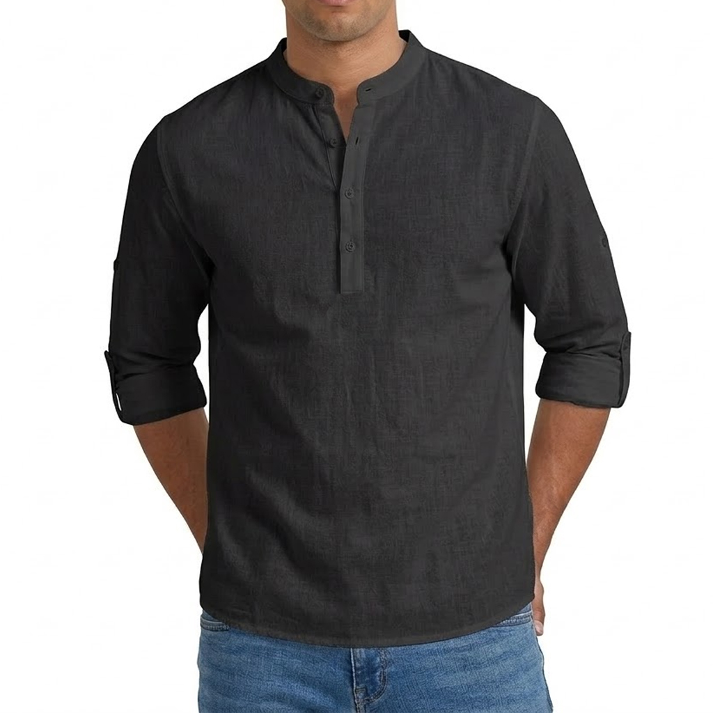 Chemise en lin pour homme, che - Home Gym Full Setup avis et prix