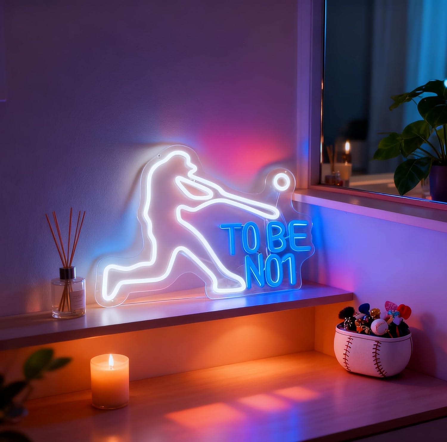 Panneau lumineux néon « To Be  - Home Gym Neon Sign avis et prix