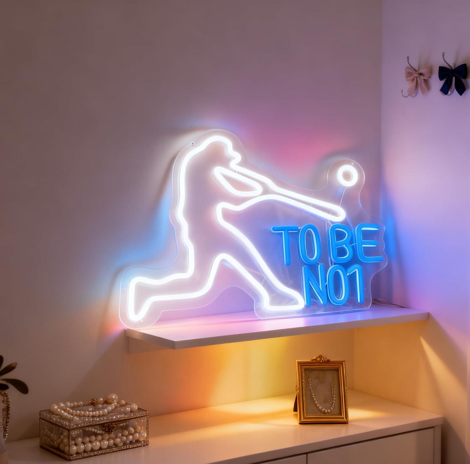 Panneau lumineux néon « To Be  - Home Gym Neon Sign avis et prix