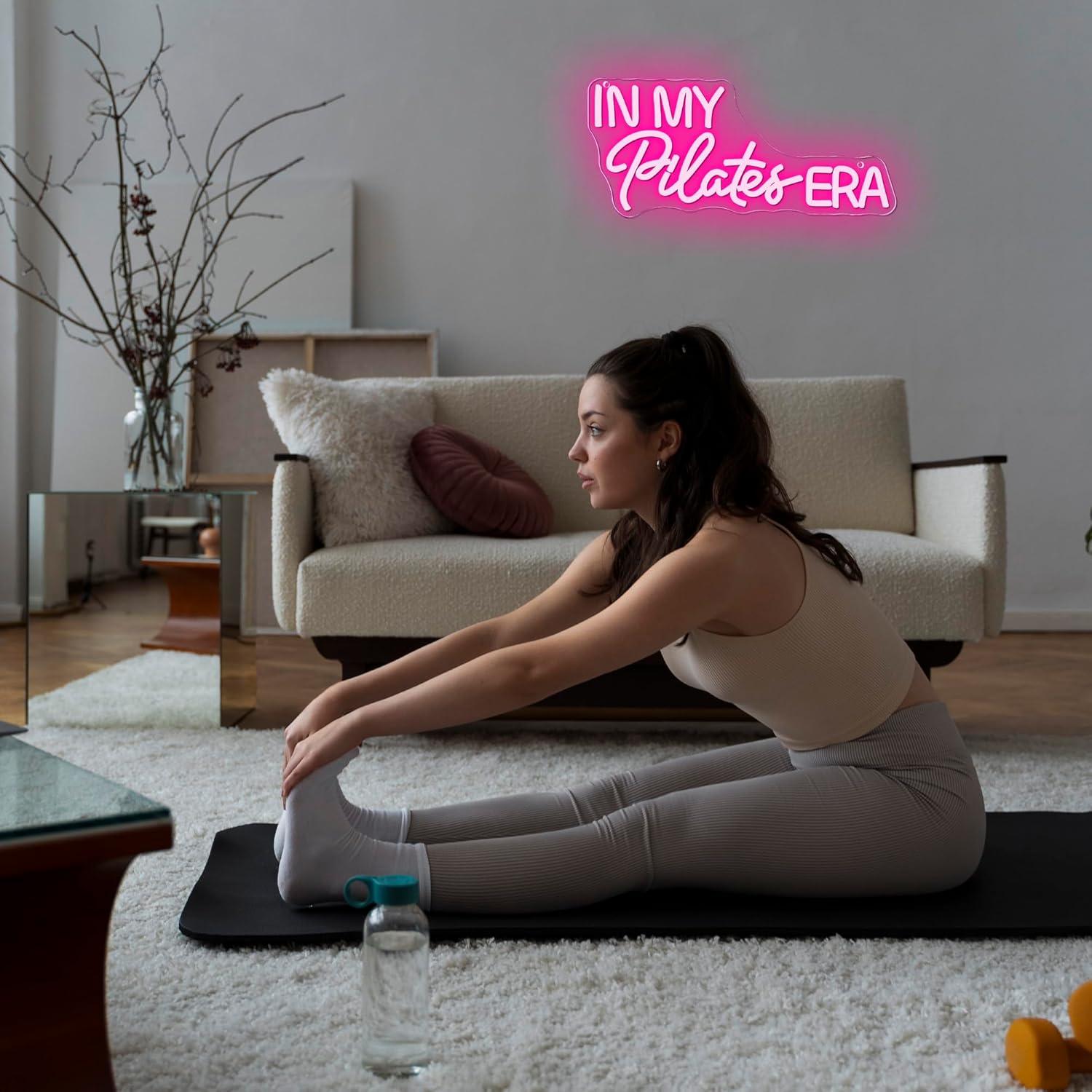 Enseigne néon « In My Pilates  - Home Gym Neon Sign avis et prix