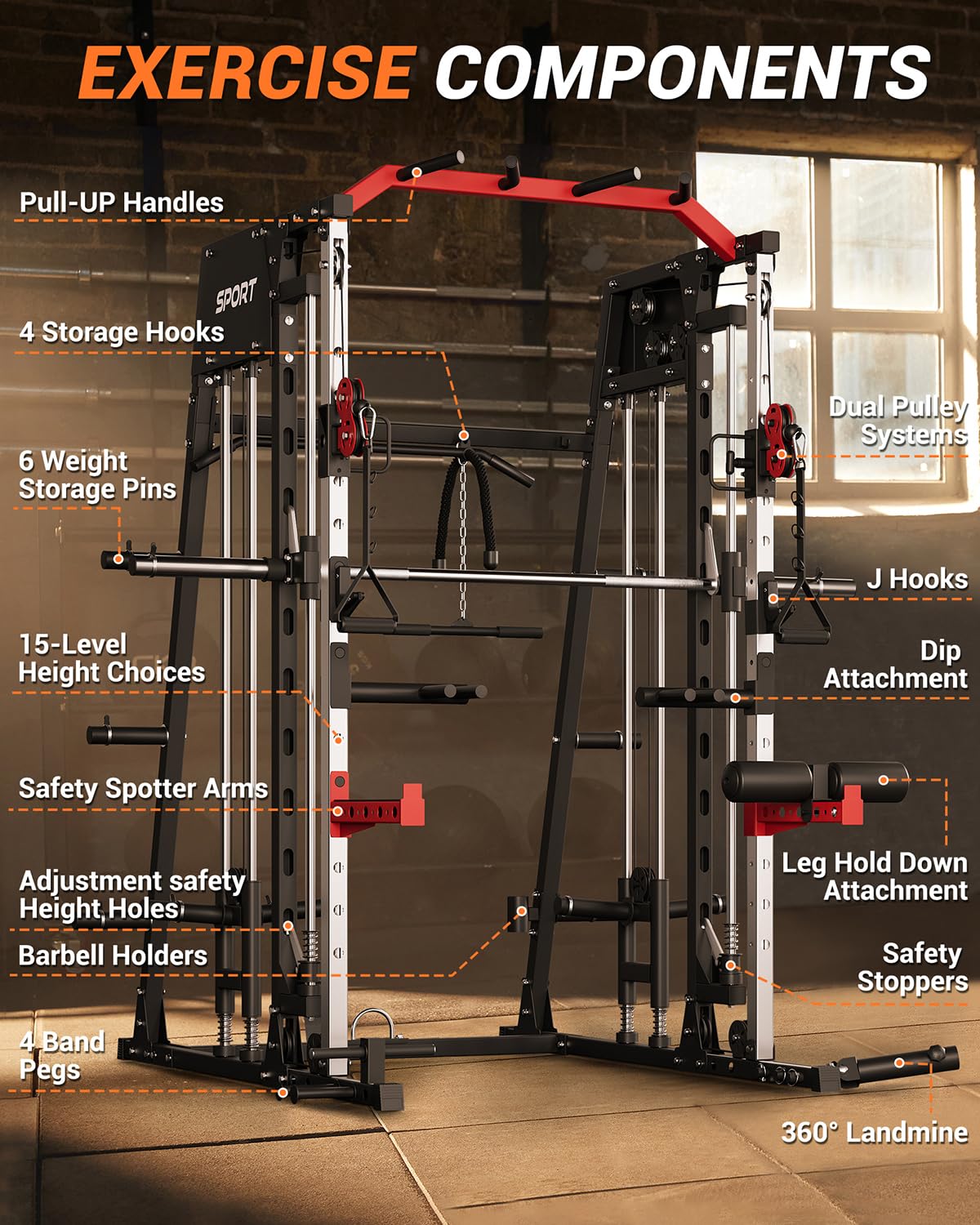 Machine Smith Tout-en-un pour  - Home Gym All In One avis et prix