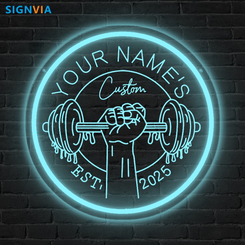 Enseigne au néon LED personnal - Home Gym Neon Sign avis et prix