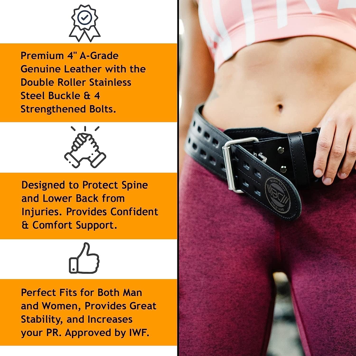 Ceinture de musculation en cui - Weight Belt Lifting avis et prix