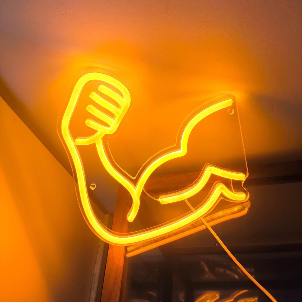 Lumière de motivation fitness  - Home Gym Neon Sign avis et prix