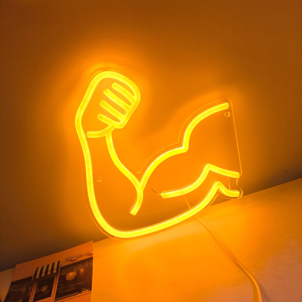 Lumière de motivation fitness  - Home Gym Neon Sign avis et prix