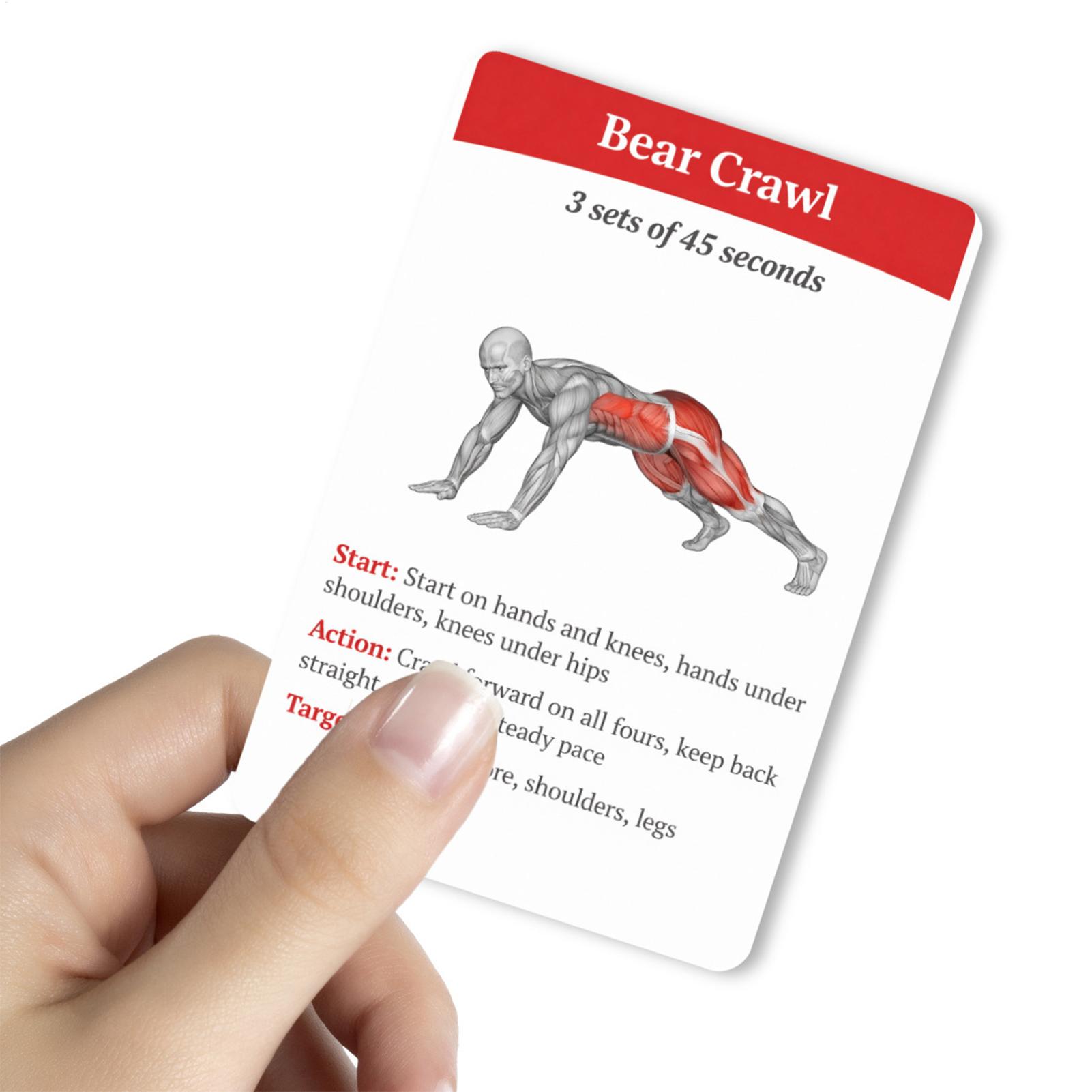 Jeu de cartes d'entraînement,  - Home Gym Guide avis et prix