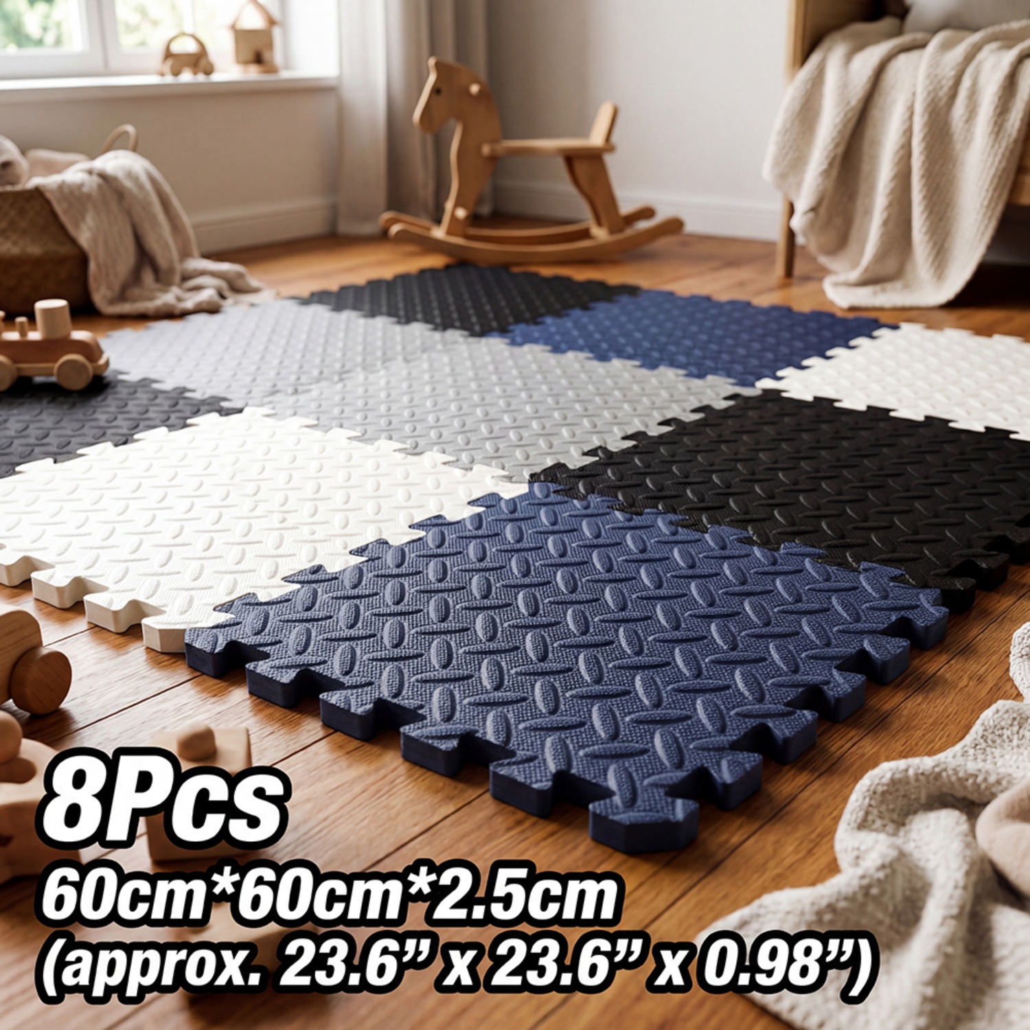 Tapis en mousse EVA 60x60cm, 8 - Home Gym Yoga Room avis et prix
