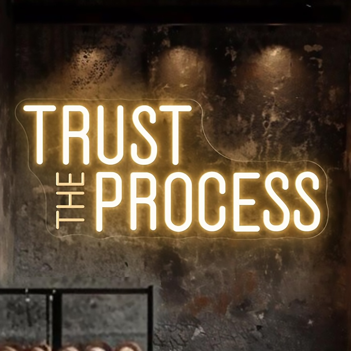 Enseigne néon « Trust The Proc - Home Gym Neon Sign avis et prix