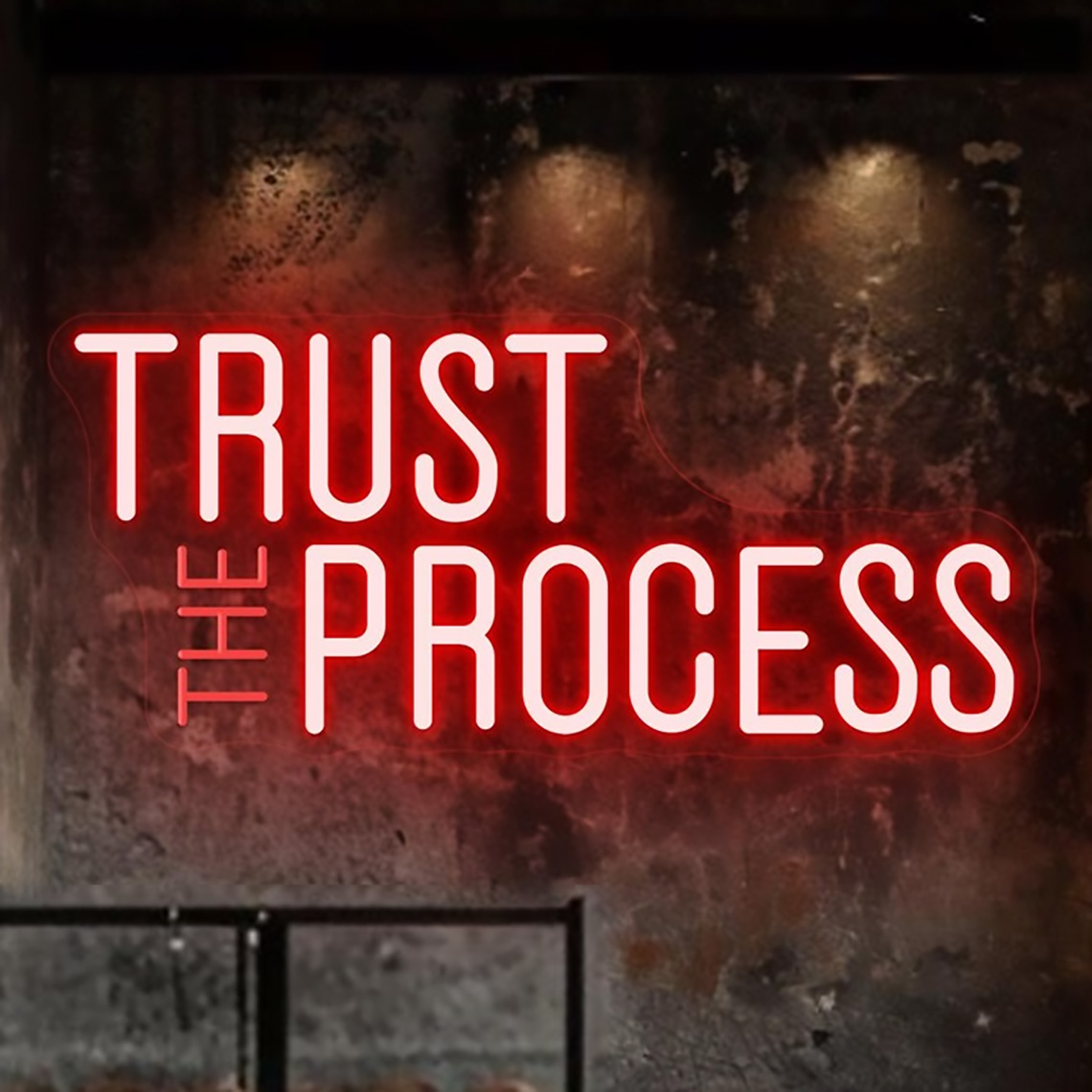 Enseigne néon « Trust The Proc - Home Gym Neon Sign avis et prix