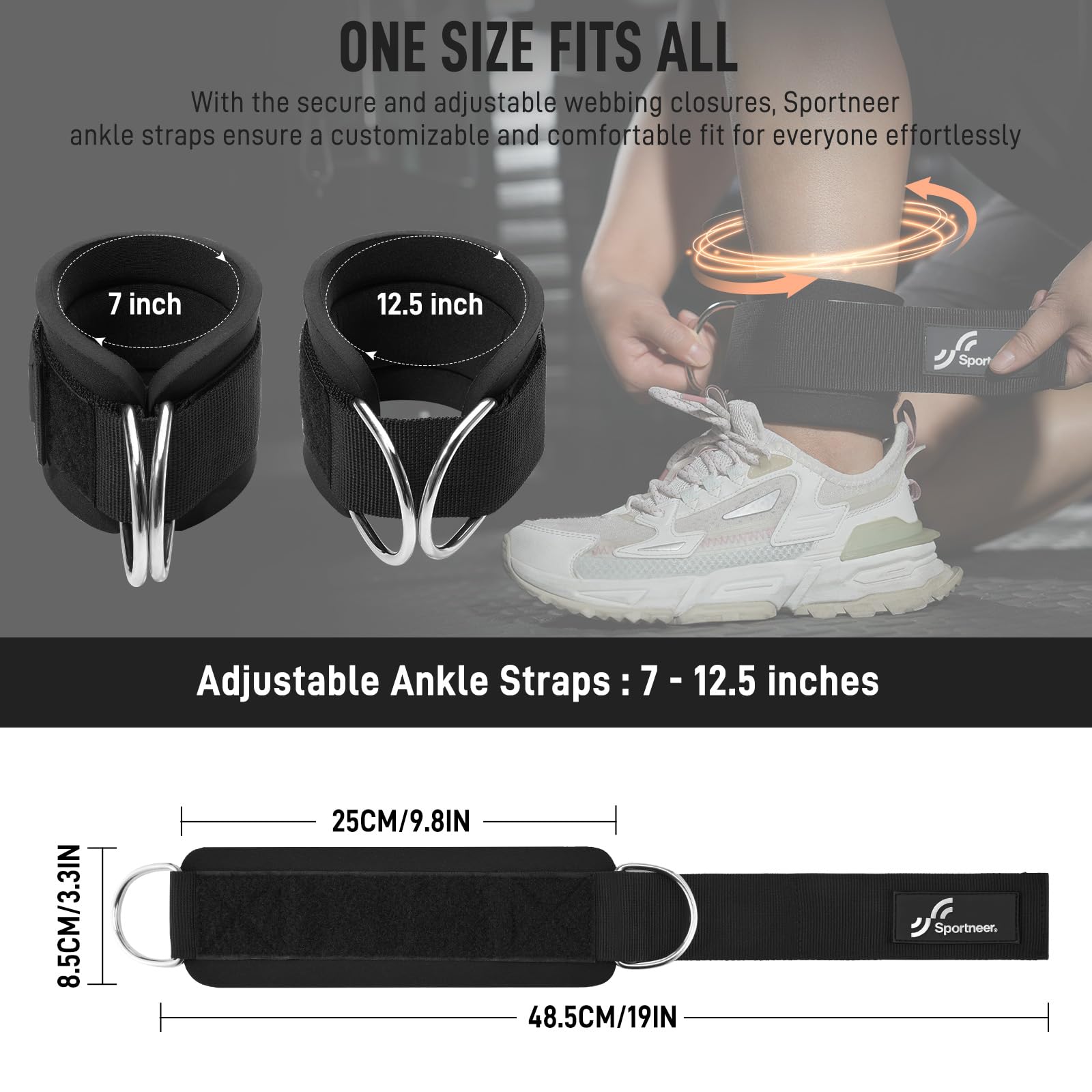 Sportneer – sangles de chevill - Home Gym All In One avis et prix