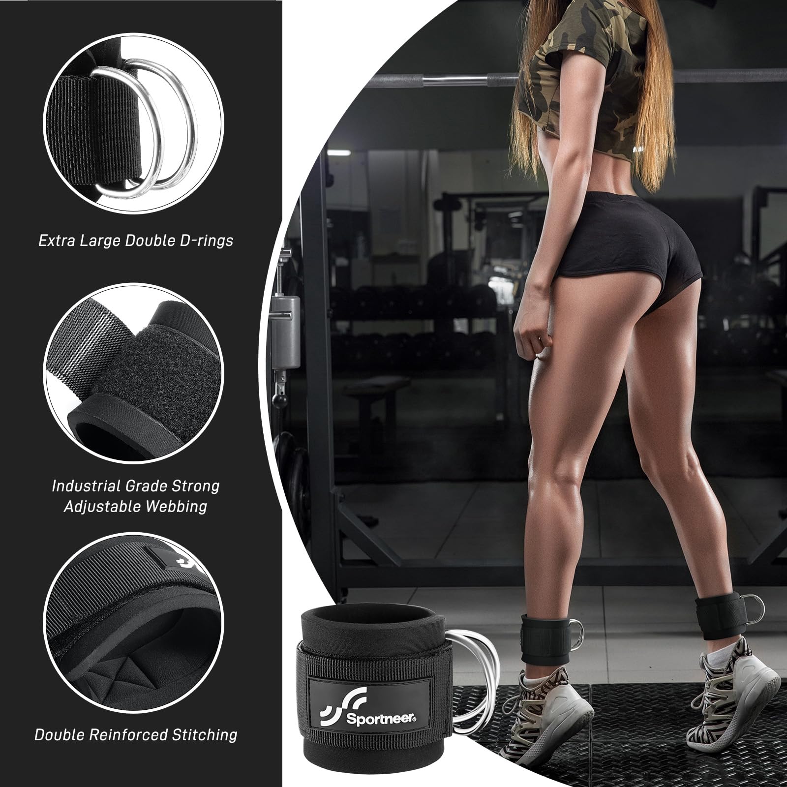 Sportneer – sangles de chevill - Home Gym All In One avis et prix