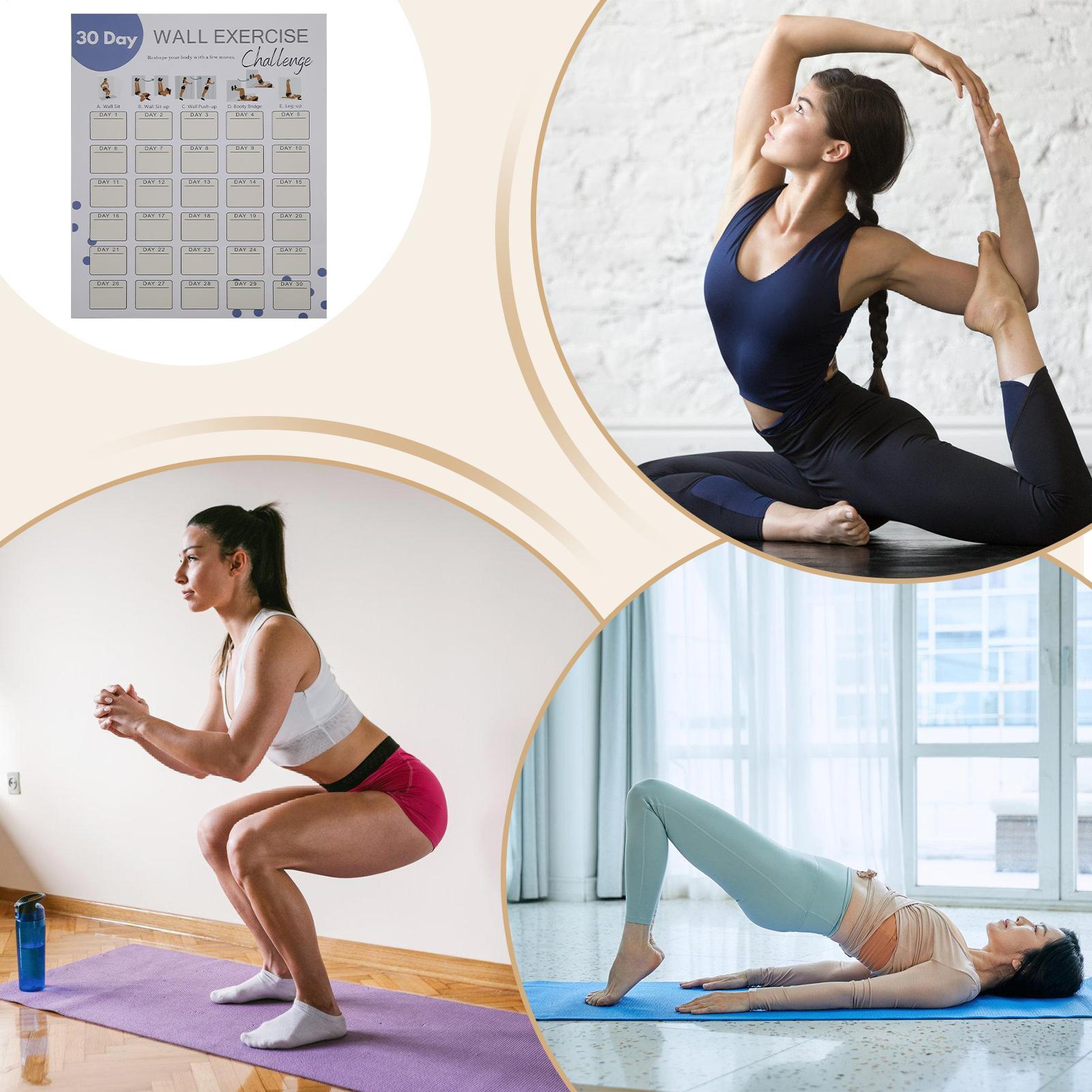 Planificateur de Fitness mural - Workout Plan Home Gym avis et prix