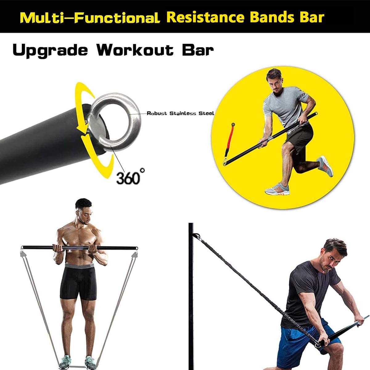 Bande élastique de résistance  - Home Gym Equipment Set avis et prix
