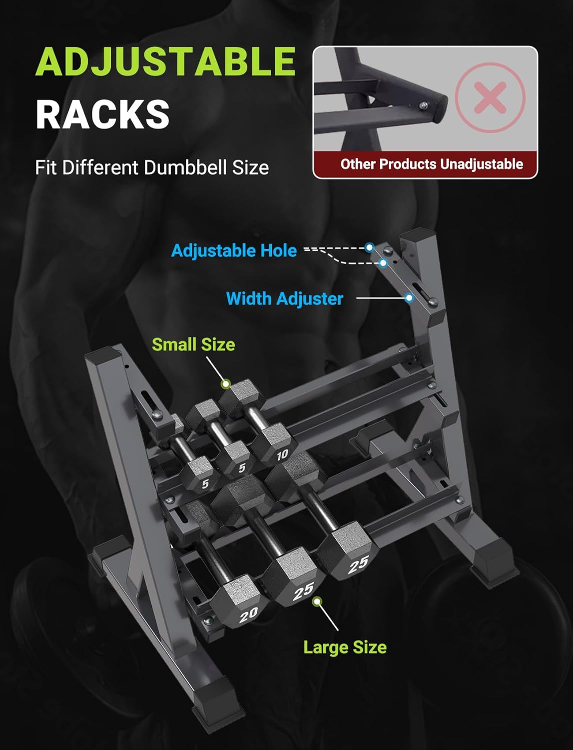 Support de rangement pour halt - Home Gym Rack avis et prix